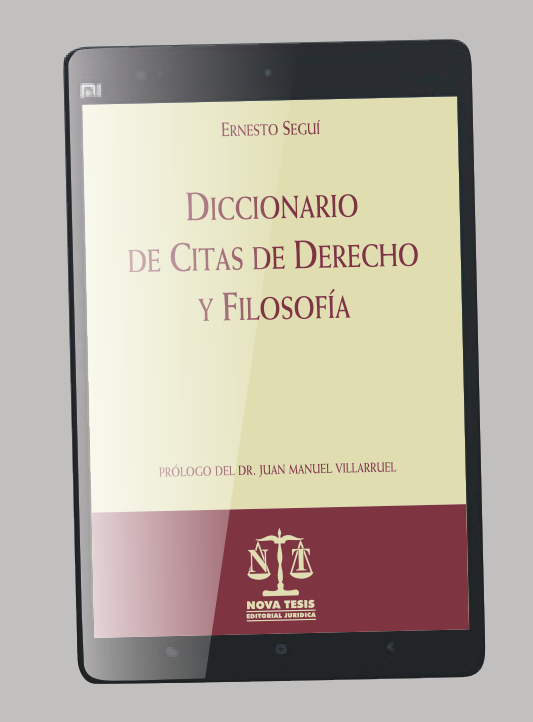Diccionario de citas de derecho y filosofa